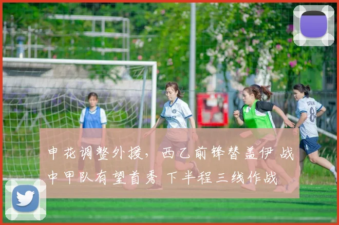申花调整外援,西乙前锋替盖伊 战中甲队有望首秀 下半程三线作战