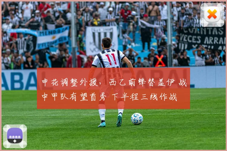 申花调整外援，西乙前锋替盖伊 战中甲队有望首秀 下半程三线作战